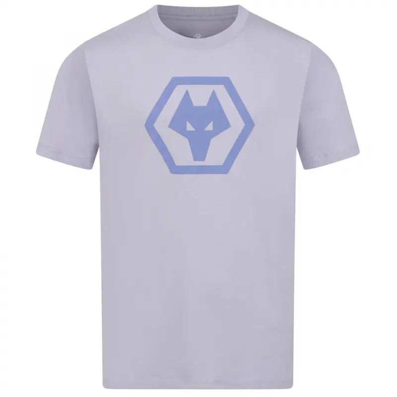 Wolverhampton Wanderers Shop | Wolves Graphic T-Shirt – Lavender – Junior Wolverhampton Wanderers Merchandise